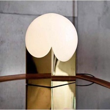 Декоративная настольная лампа iLamp GOLDEN 10213T/1-D200 MGL-WH