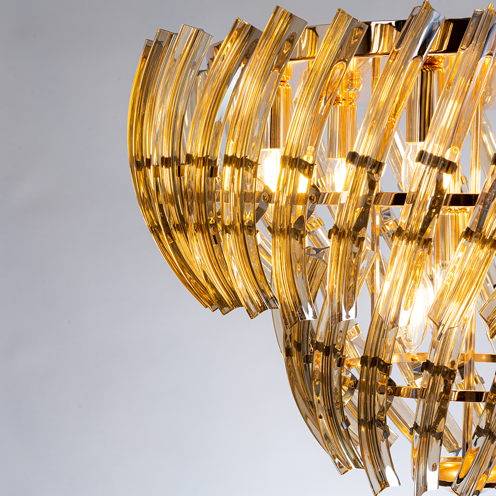 Потолочная люстра Arte Lamp ELLA A1054PL-9GO, цвет золотистый - фото 3