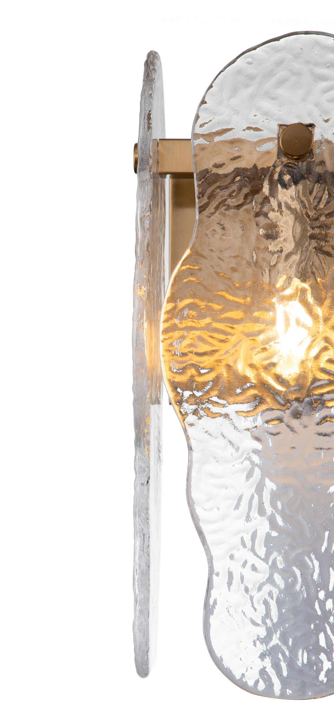 Настенный светильник Indigo ELEGANZA 12019/1W Brass V000017, цвет прозрачный - фото 4