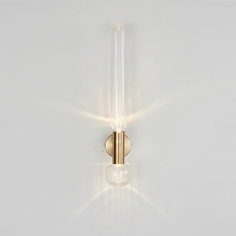 Настенный светильник Imperiumloft 151399-26, цвет прозрачный;золотистый - фото 2