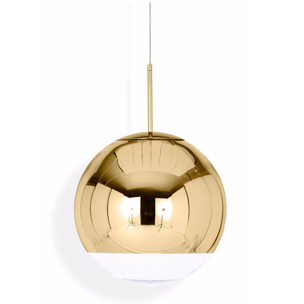 Подвесной светильник Imperiumloft MIRROR BALL 177971-22, цвет золотистый;белый - фото 1