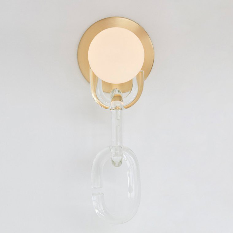 Настенный светильник Imperiumloft CHAIN WALL 178089-26, цвет белый - фото 2