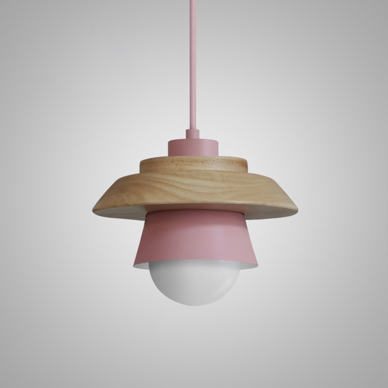 Подвесной светильник Imperiumloft ECO 178164-26, цвет розовый - фото 1