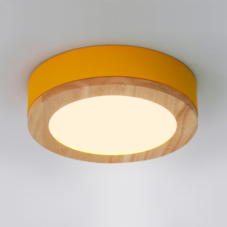 Потолочный светильник Imperiumloft WUDDA 179763-26, цвет желтый;бежевый - фото 1