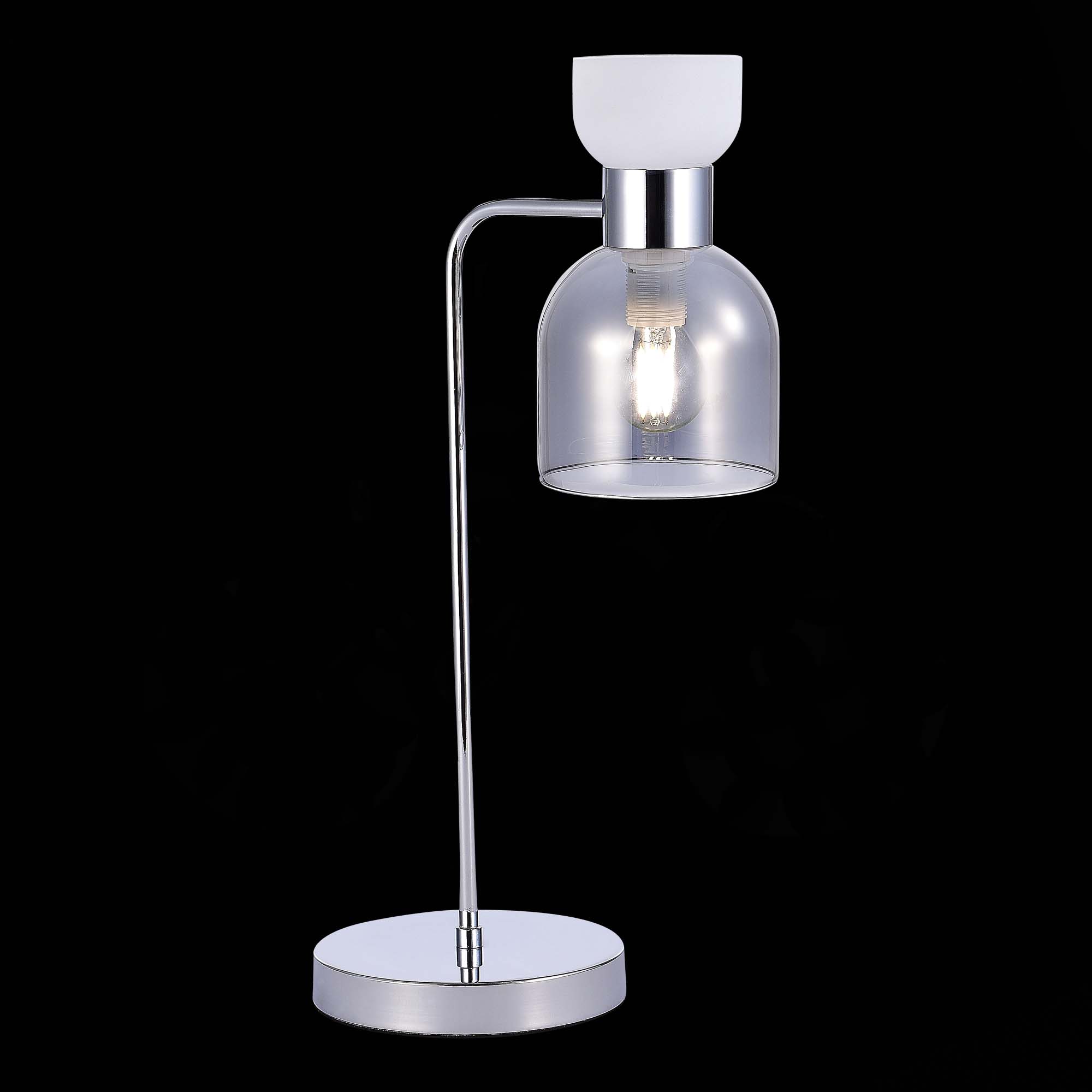 Декоративная настольная лампа Evoluce VENTO SLE1045-104-01, цвет белый;серый - фото 3