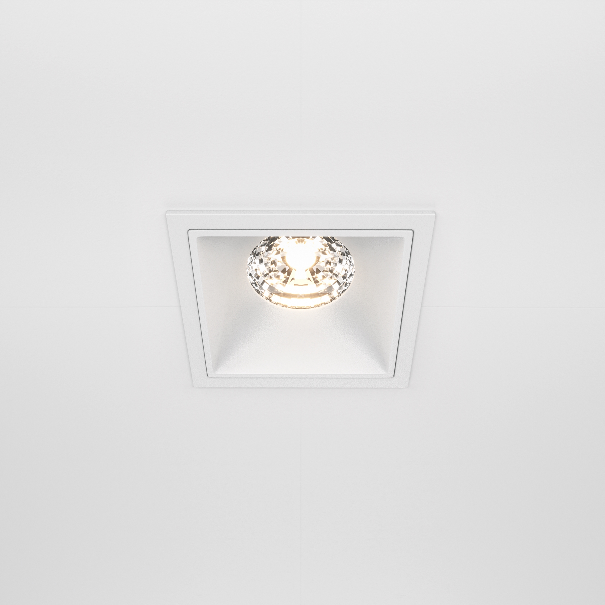 Встраиваемый светильник Maytoni ALFA LED DL043-01-15W3K-SQ-W, цвет белый - фото 4