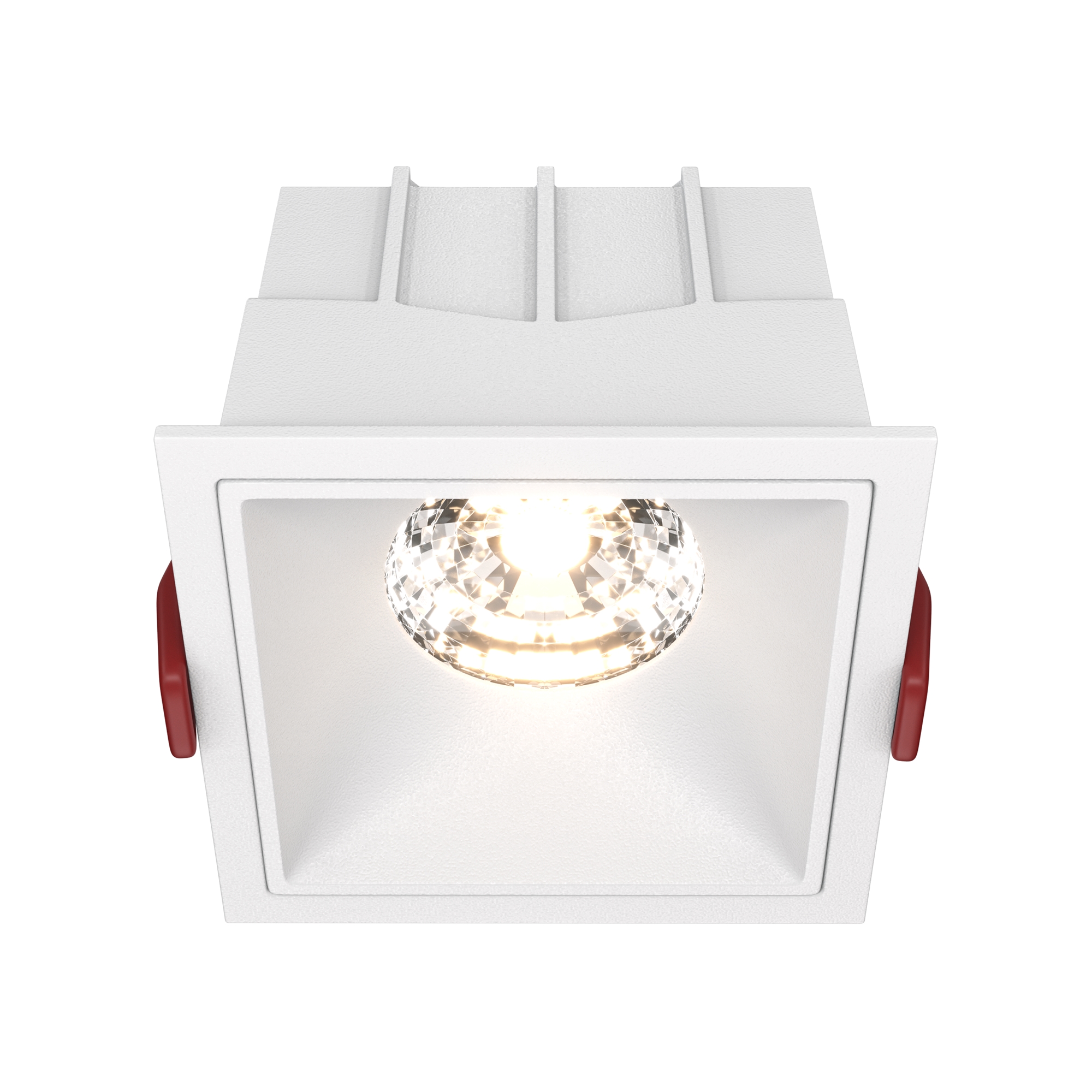 Встраиваемый светильник Maytoni ALFA LED DL043-01-15W3K-SQ-W, цвет белый - фото 1