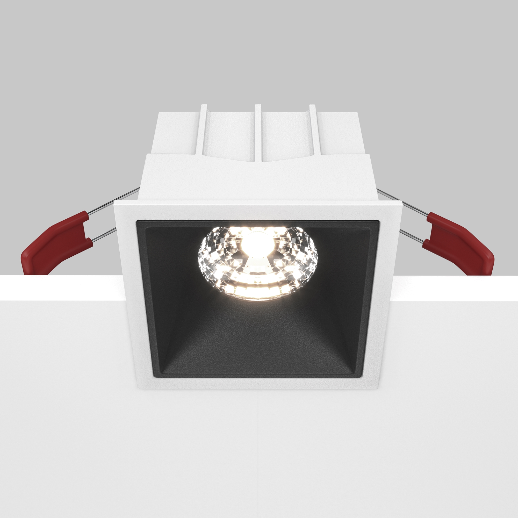 Встраиваемый светильник Maytoni ALFA LED DL043-01-15W4K-SQ-WB, цвет белый;черный - фото 4