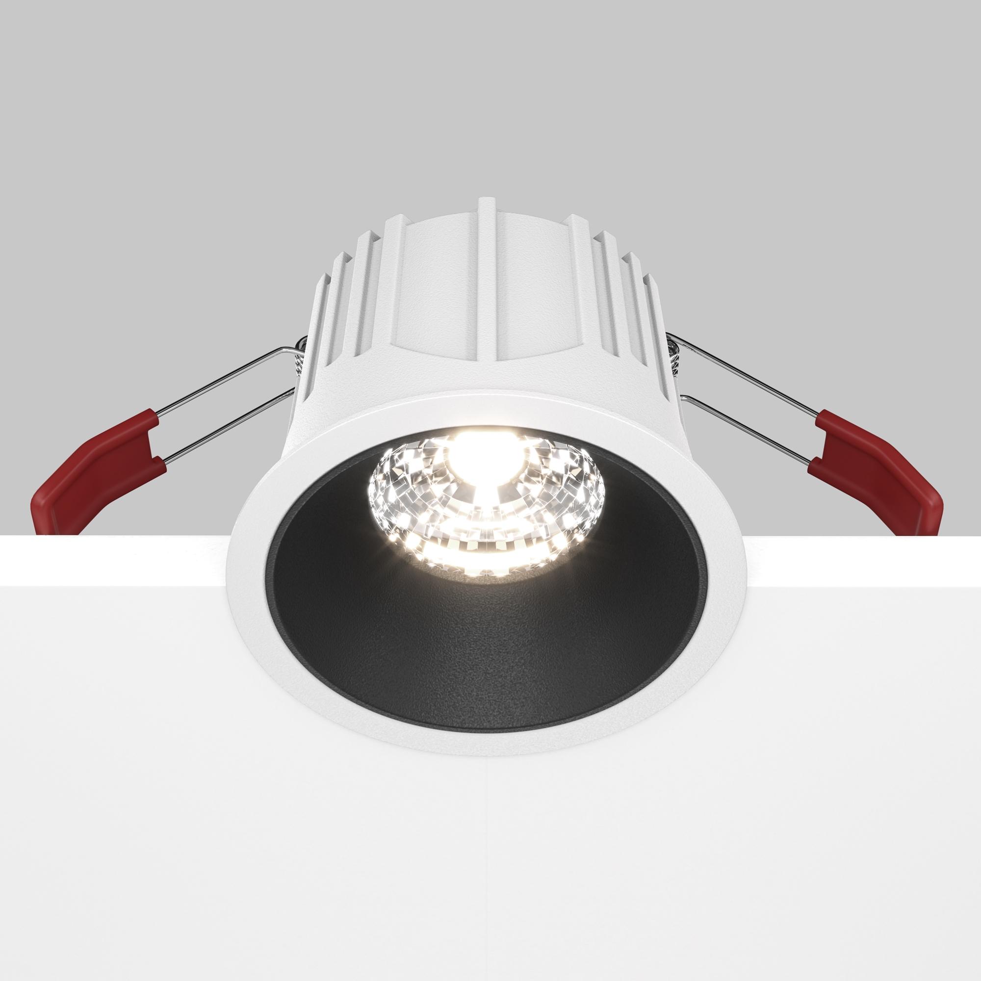 Встраиваемый светильник Maytoni ALFA LED DL043-01-15W4K-D-RD-WB, цвет белый;черный - фото 4