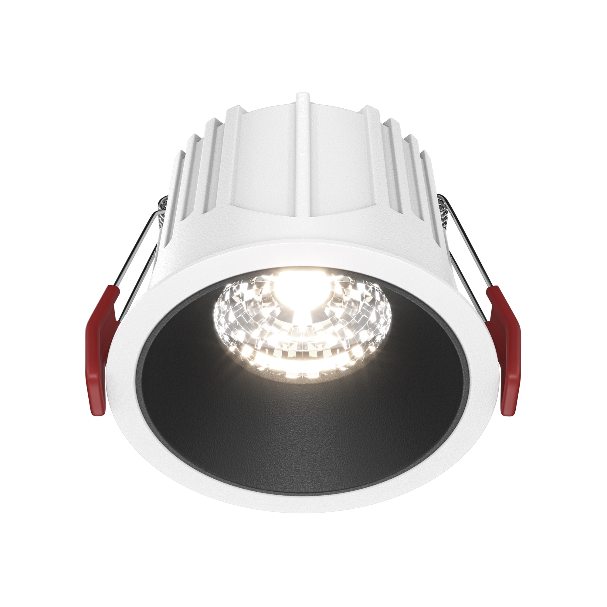 Встраиваемый светильник Maytoni ALFA LED DL043-01-15W4K-D-RD-WB, цвет белый;черный - фото 1