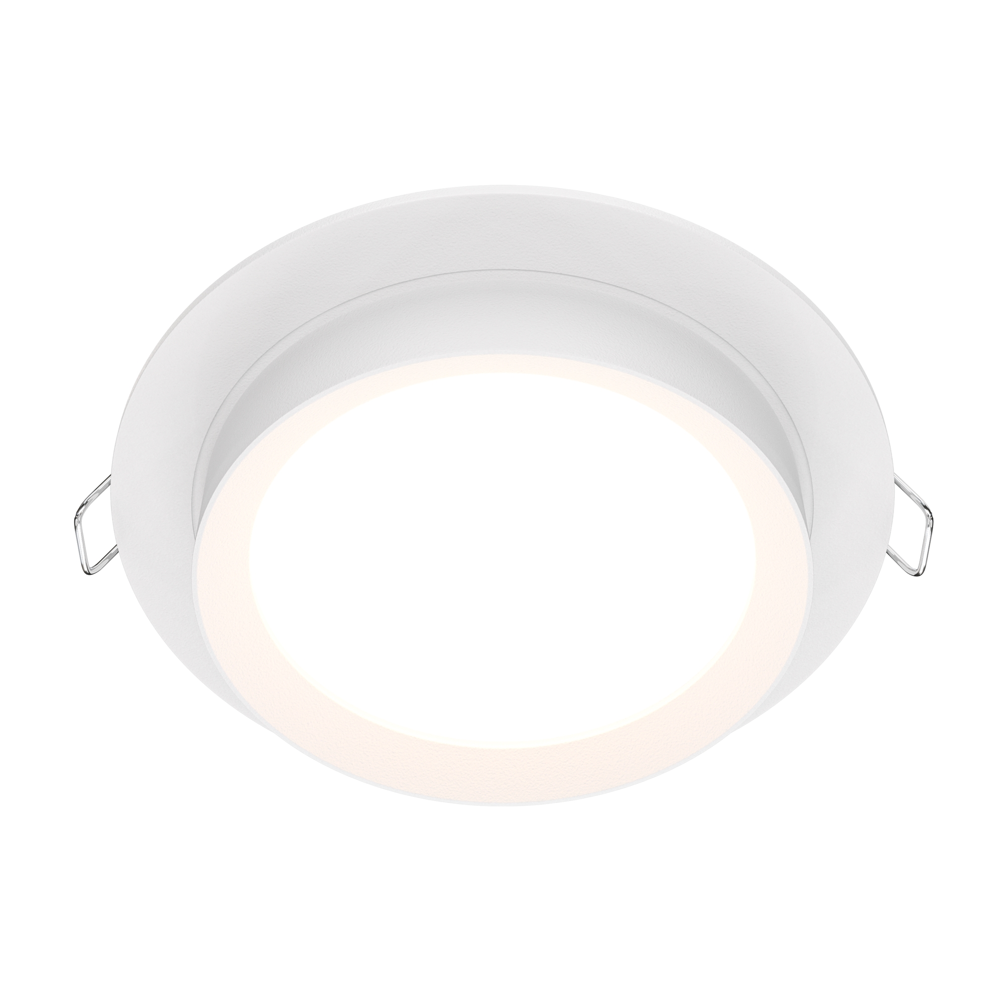 Встраиваемый светильник Maytoni HOOP DL086-GX53-RD-W, цвет белый - фото 1