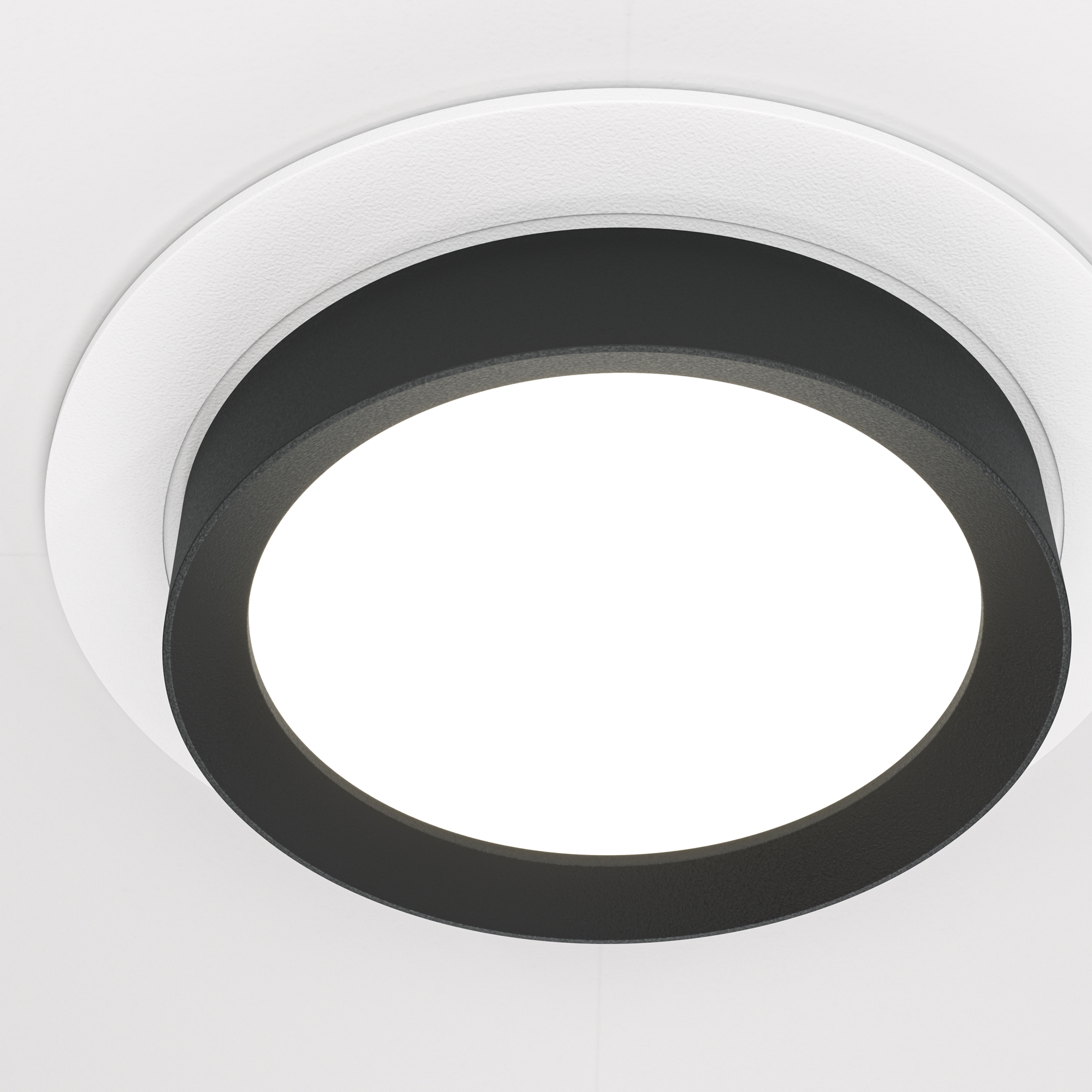 Встраиваемый светильник Maytoni HOOP DL086-GX53-RD-WB, цвет белый;черный - фото 2