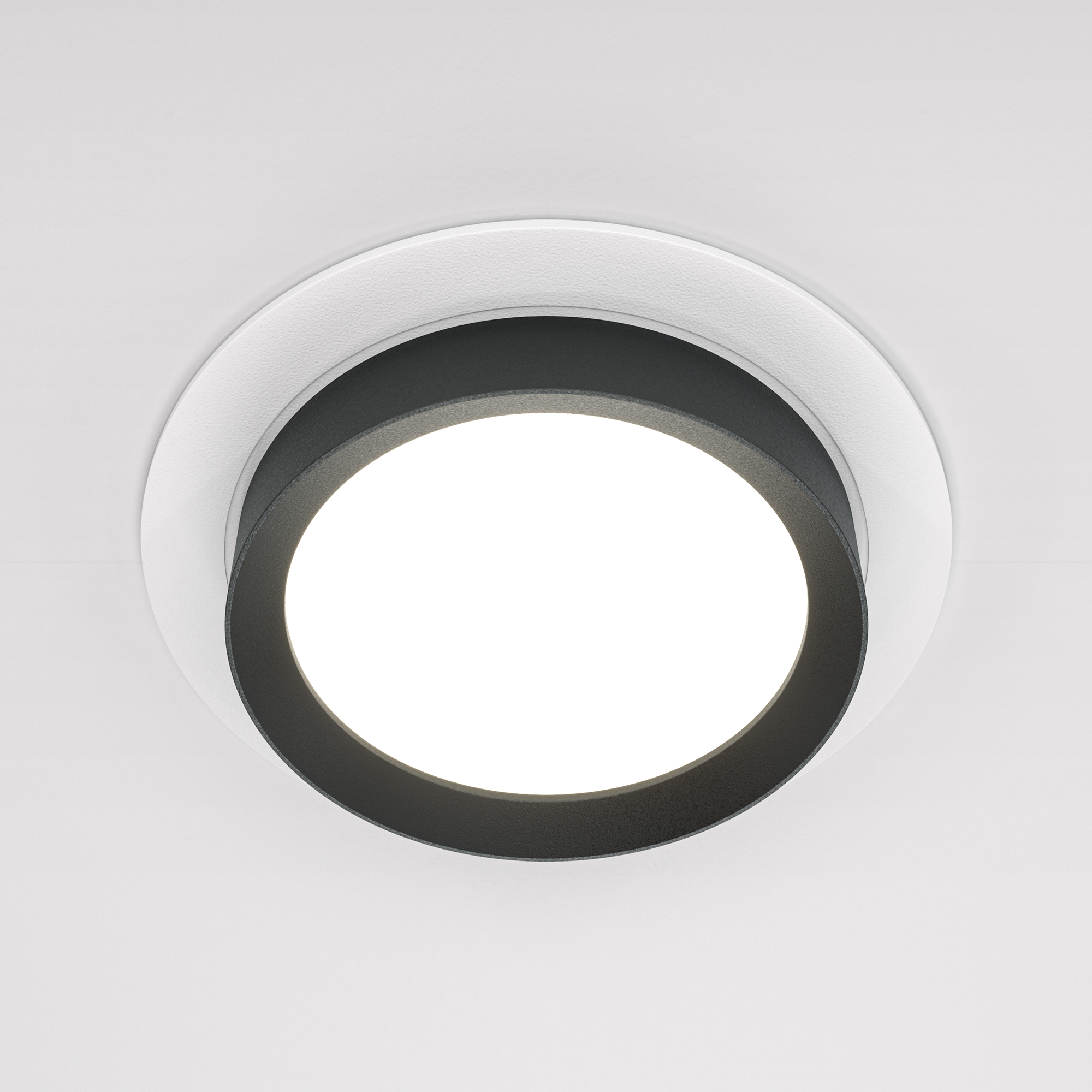 Встраиваемый светильник Maytoni HOOP DL086-GX53-RD-WB, цвет белый;черный - фото 3