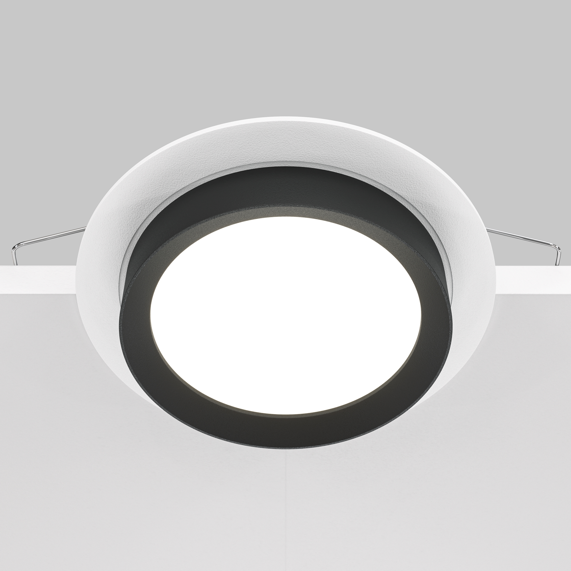 Встраиваемый светильник Maytoni HOOP DL086-GX53-RD-WB, цвет белый;черный - фото 4