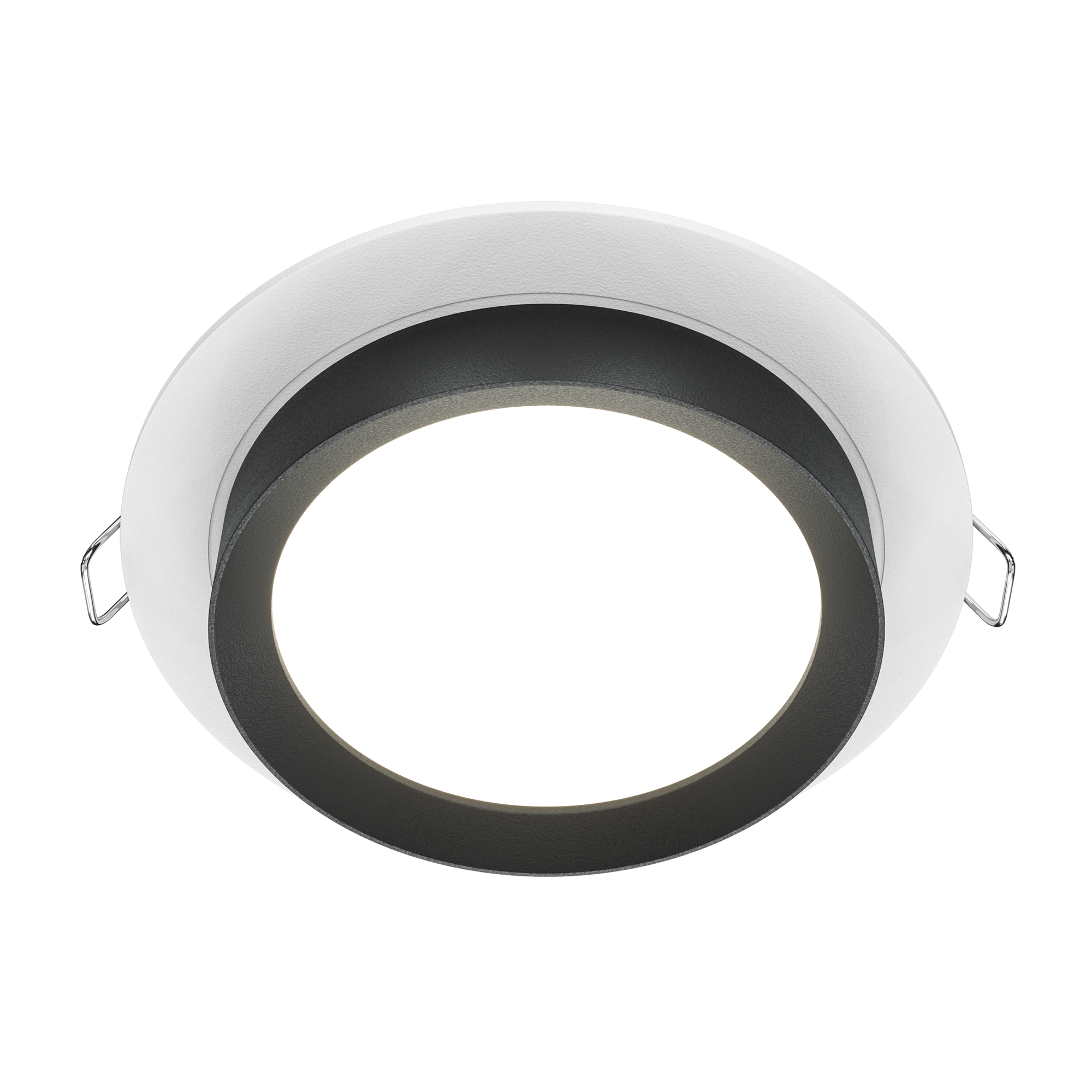 Встраиваемый светильник Maytoni HOOP DL086-GX53-RD-WB, цвет белый;черный - фото 1