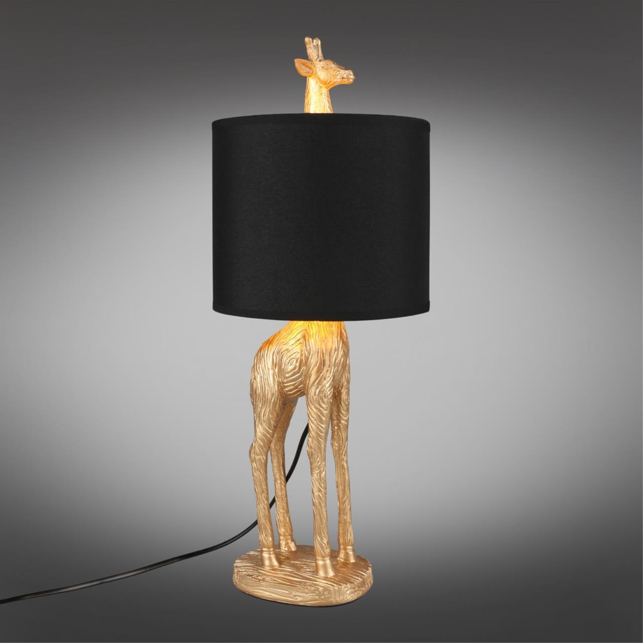 Декоративная настольная лампа Omnilux ACCUMOLI OML-10814-01, цвет черный - фото 2