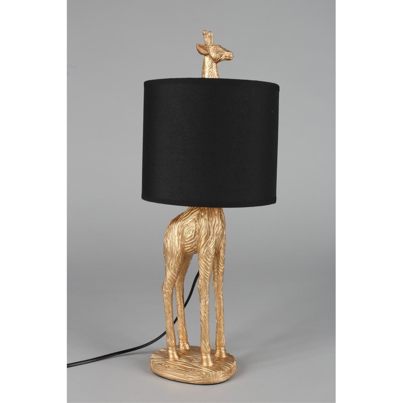 Декоративная настольная лампа Omnilux ACCUMOLI OML-10814-01, цвет черный - фото 3