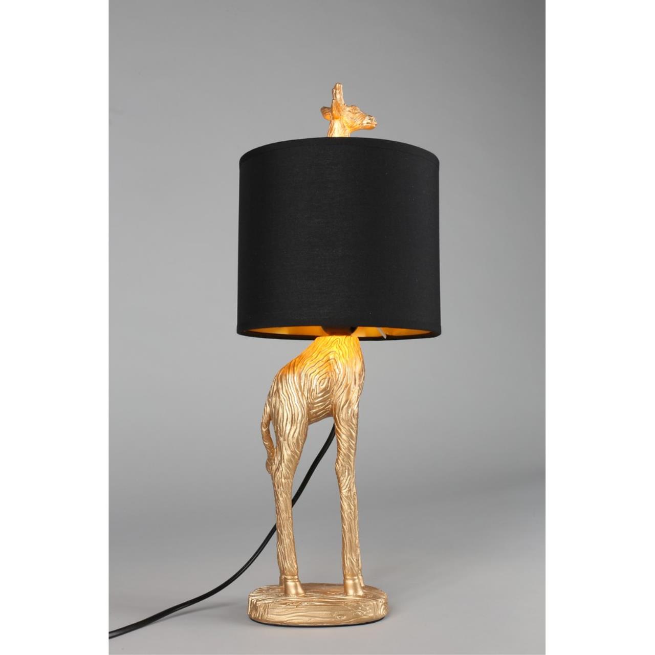 Декоративная настольная лампа Omnilux ACCUMOLI OML-10814-01, цвет черный - фото 4