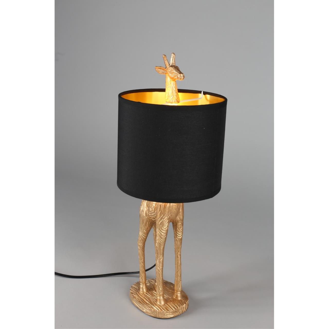 Декоративная настольная лампа Omnilux ACCUMOLI OML-10814-01, цвет черный - фото 5