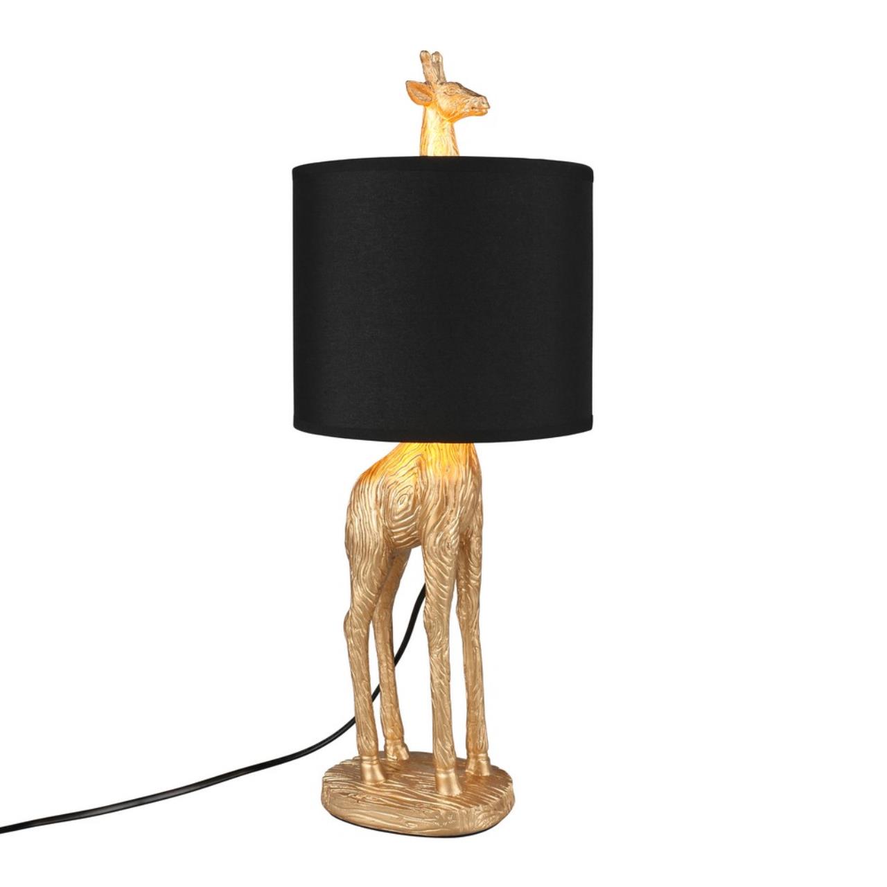 Декоративная настольная лампа Omnilux ACCUMOLI OML-10814-01, цвет черный - фото 1