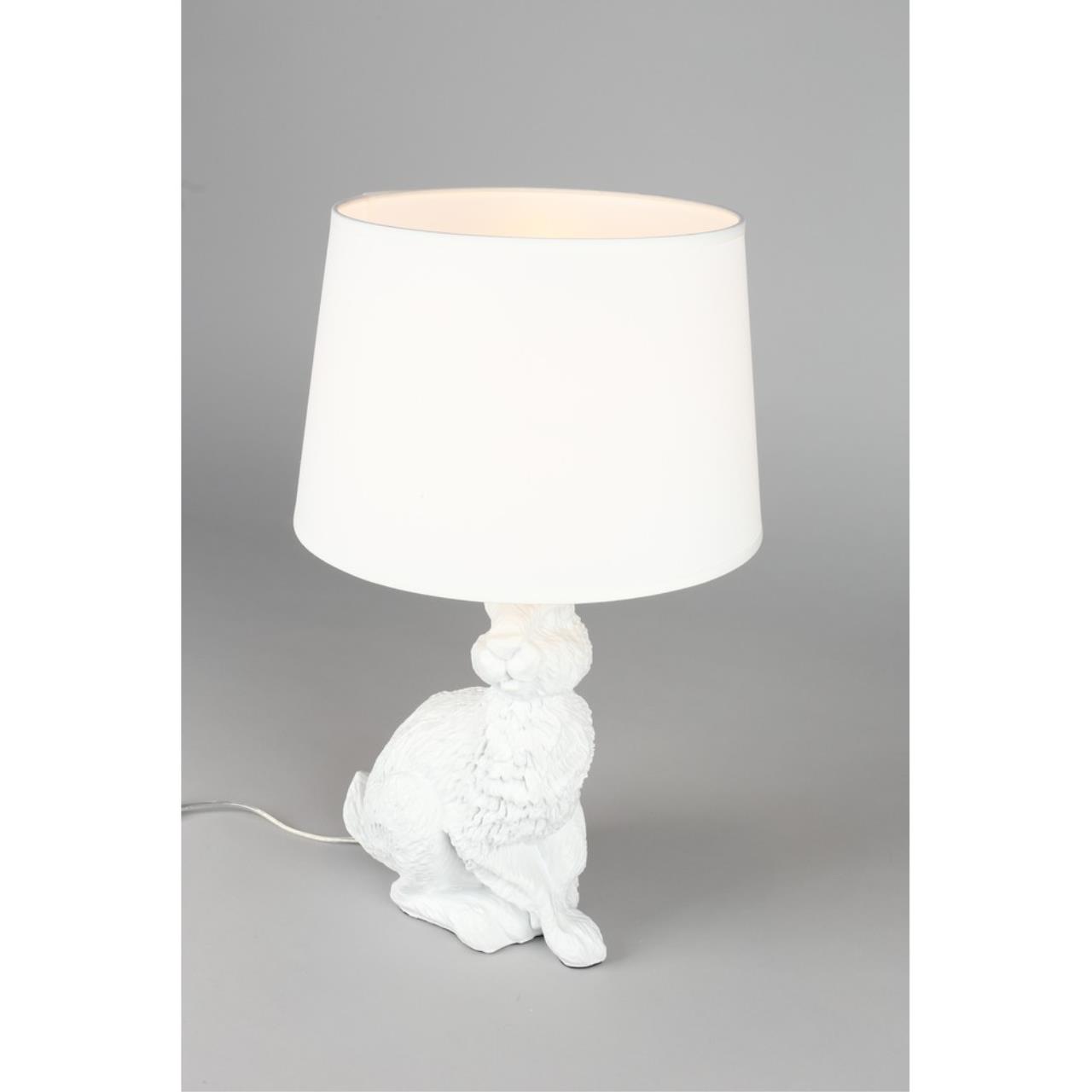 Декоративная настольная лампа Omnilux PIACENZA OML-19904-01, цвет белый - фото 5