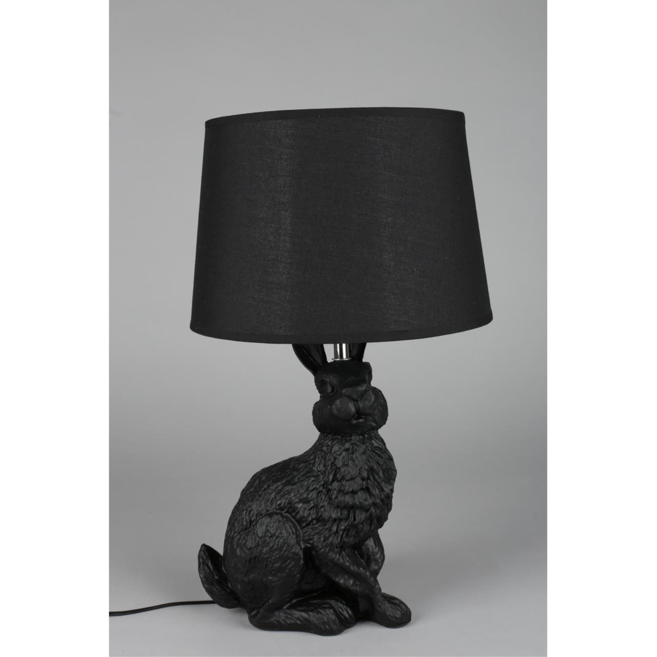 Декоративная настольная лампа Omnilux PIACENZA OML-19924-01, цвет черный - фото 3
