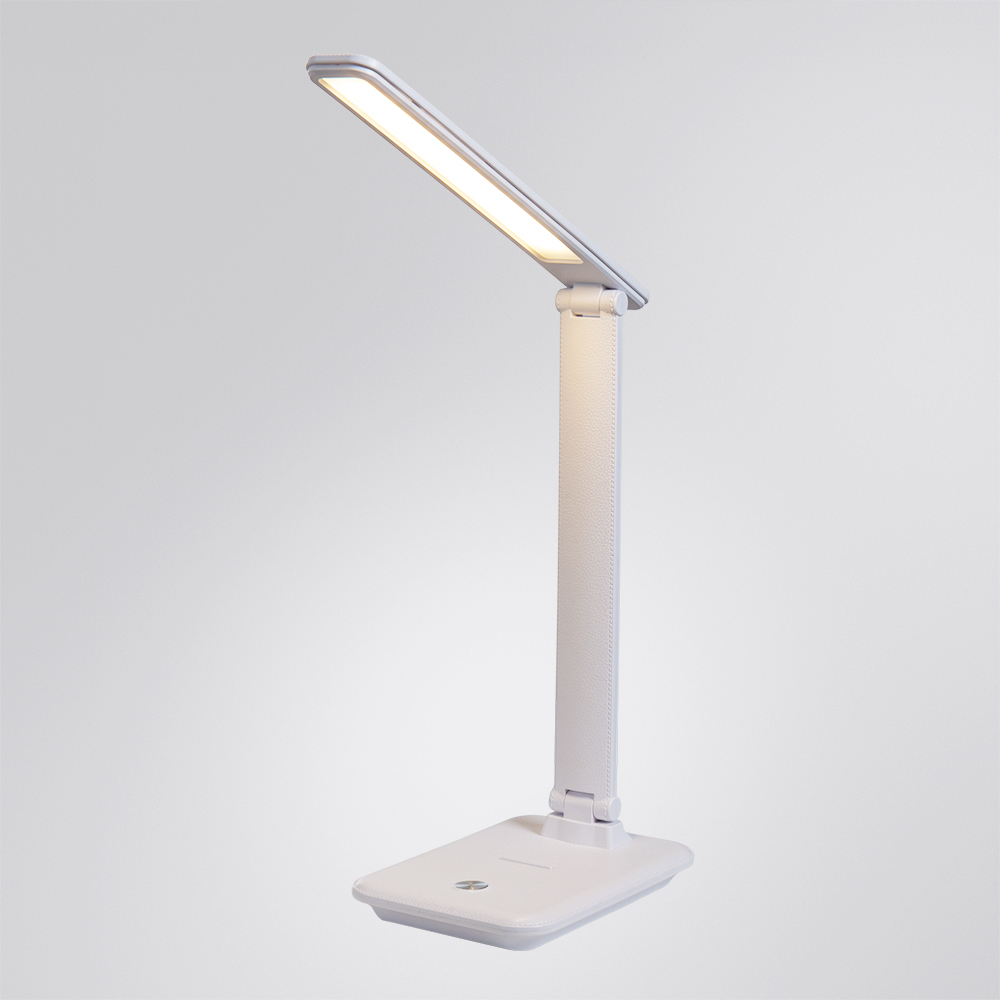 Офисная настольная лампа Arte Lamp CAMBRIDGE A5123LT-1WH, цвет белый - фото 2