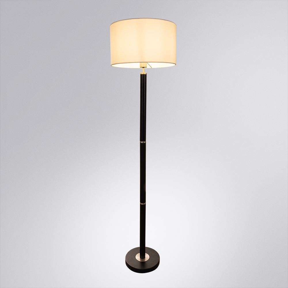 Торшер Arte Lamp ROBERT A5029PN-1SS, цвет черный - фото 2