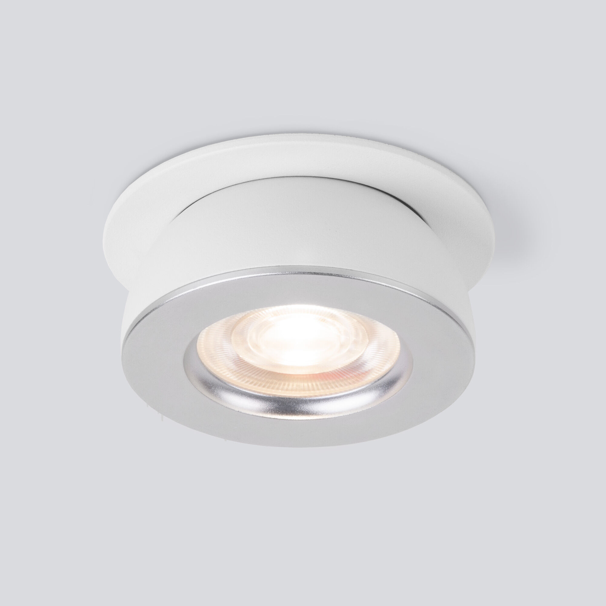 Карданный светильник Elektrostandard Pruno 25080/LED 4690389187872, цвет белый;серебристый