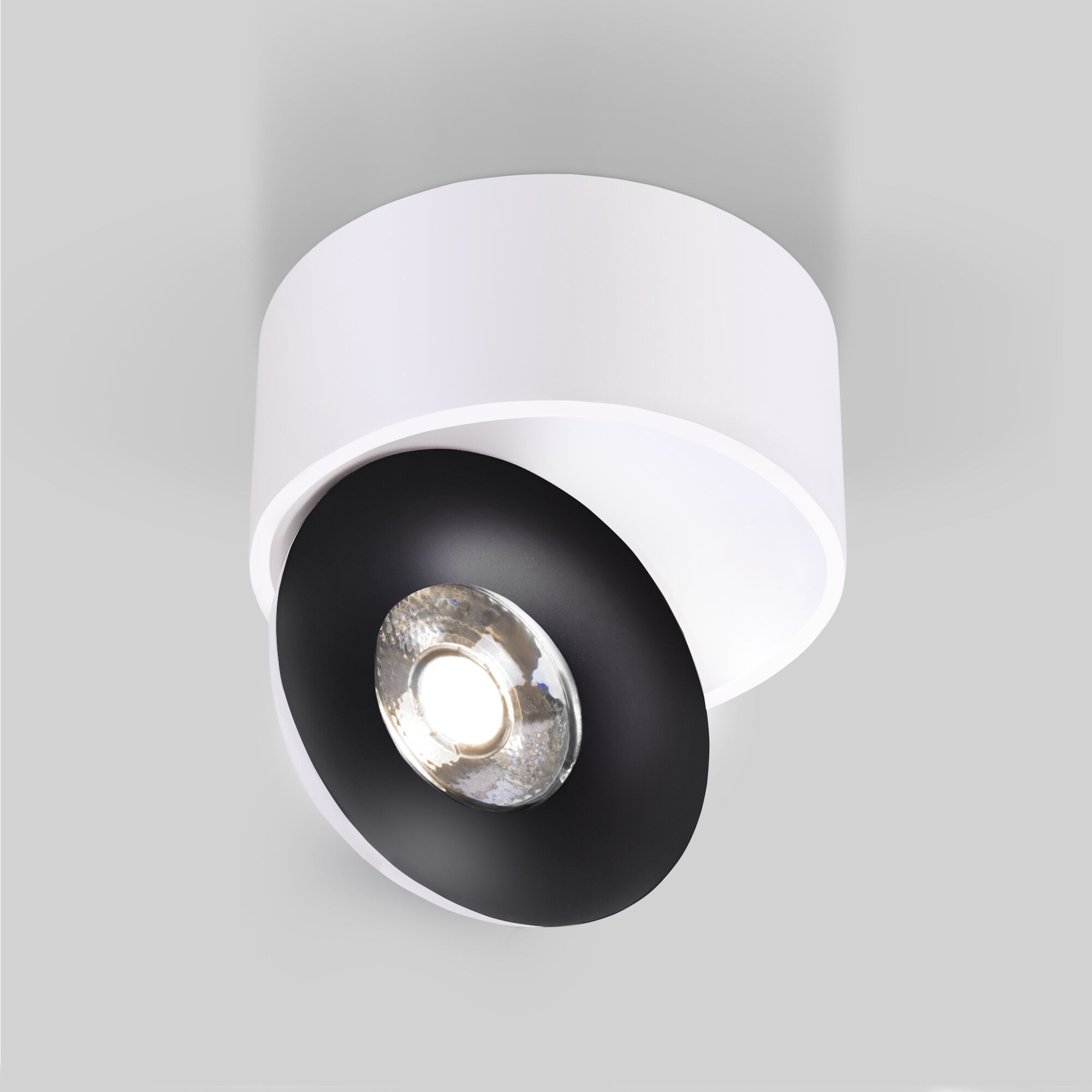 Точечный накладной светильник Elektrostandard Glide 25100/LED 4690389185908, цвет белый;черный a059332 - фото 2