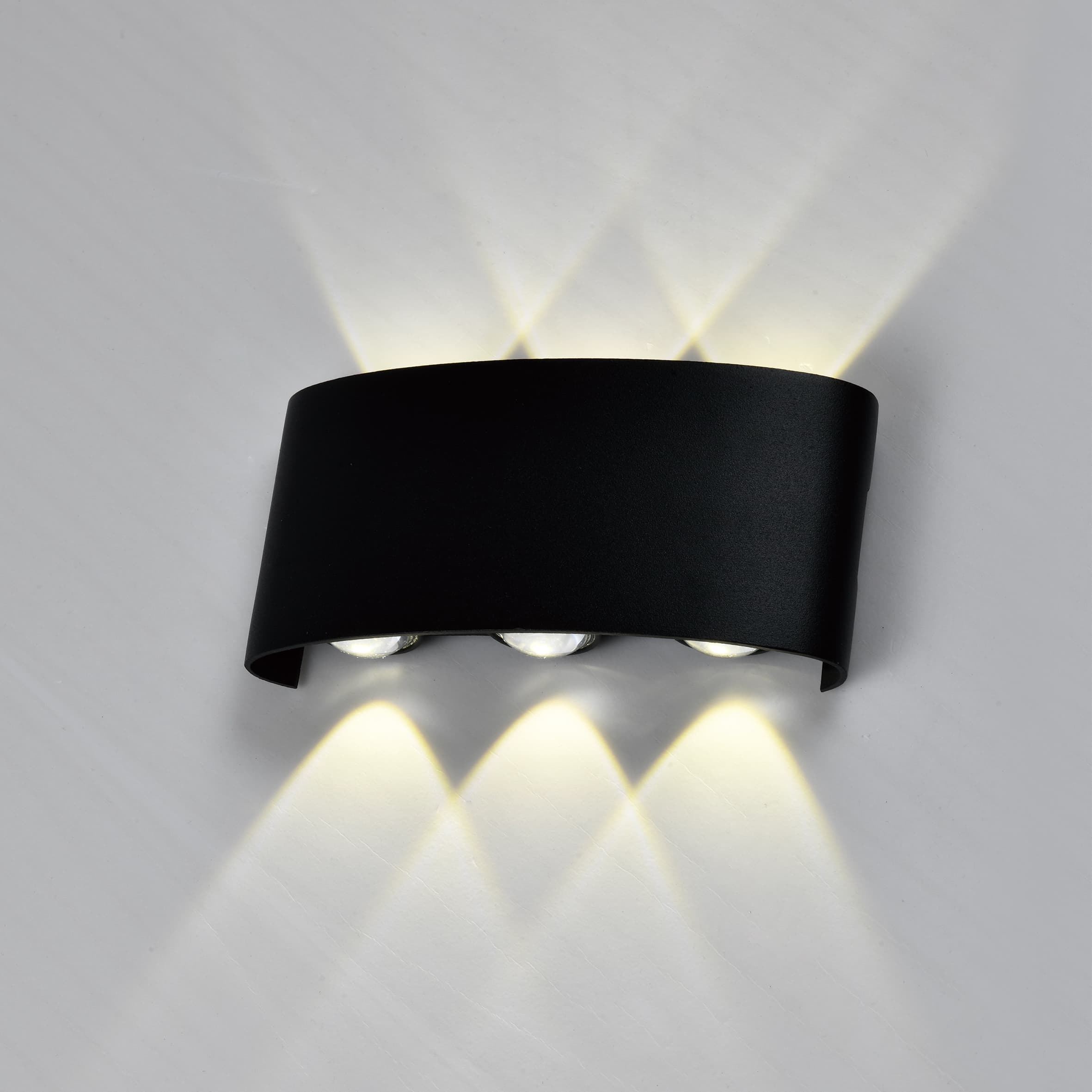 Настенный светильник Moderli MADINA V1891-WL, цвет черный УТ000017162 - фото 2