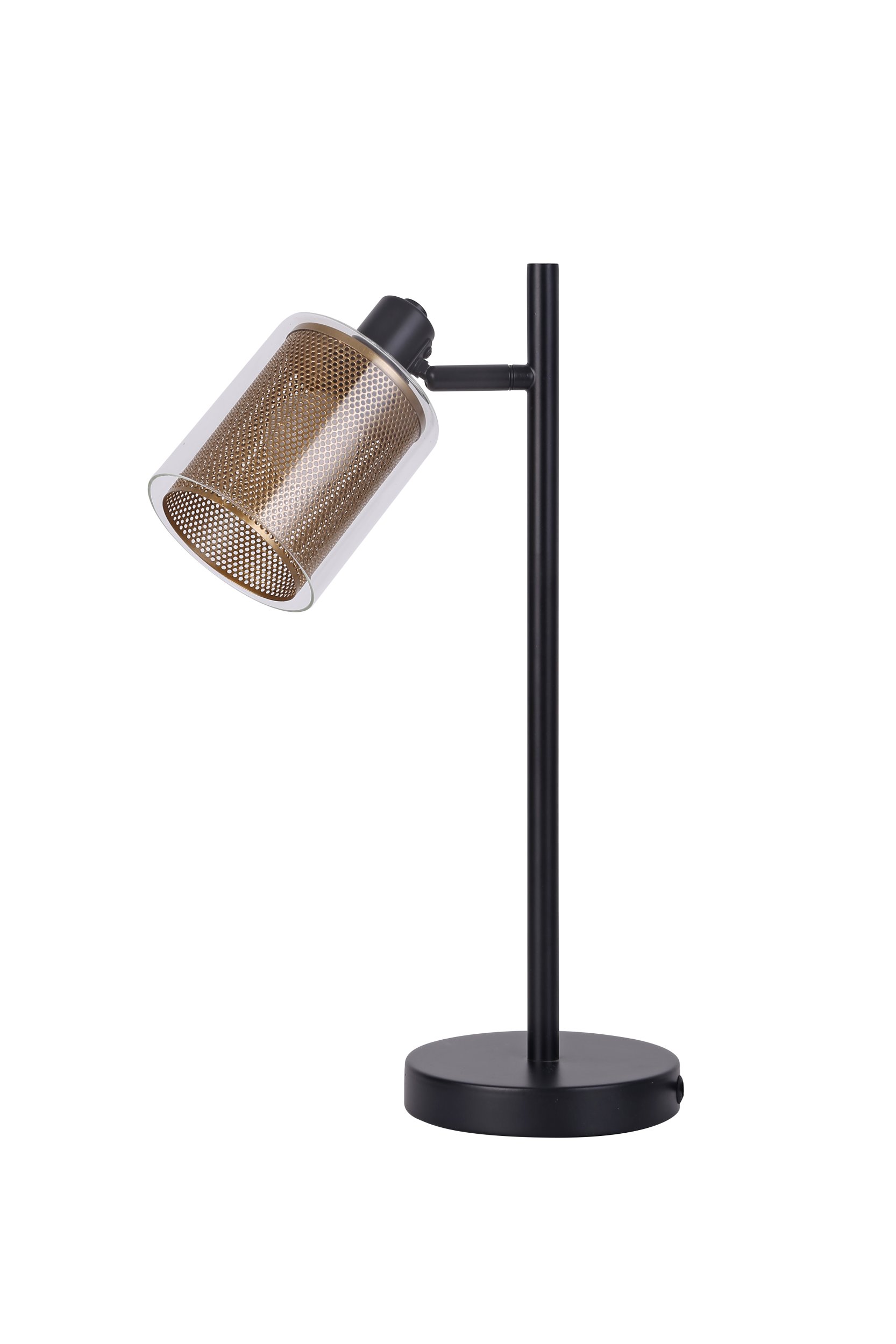 Декоративная настольная лампа Moderli SUSPENT V3060-1T, цвет золотистый;прозрачный УТ000024005 - фото 2