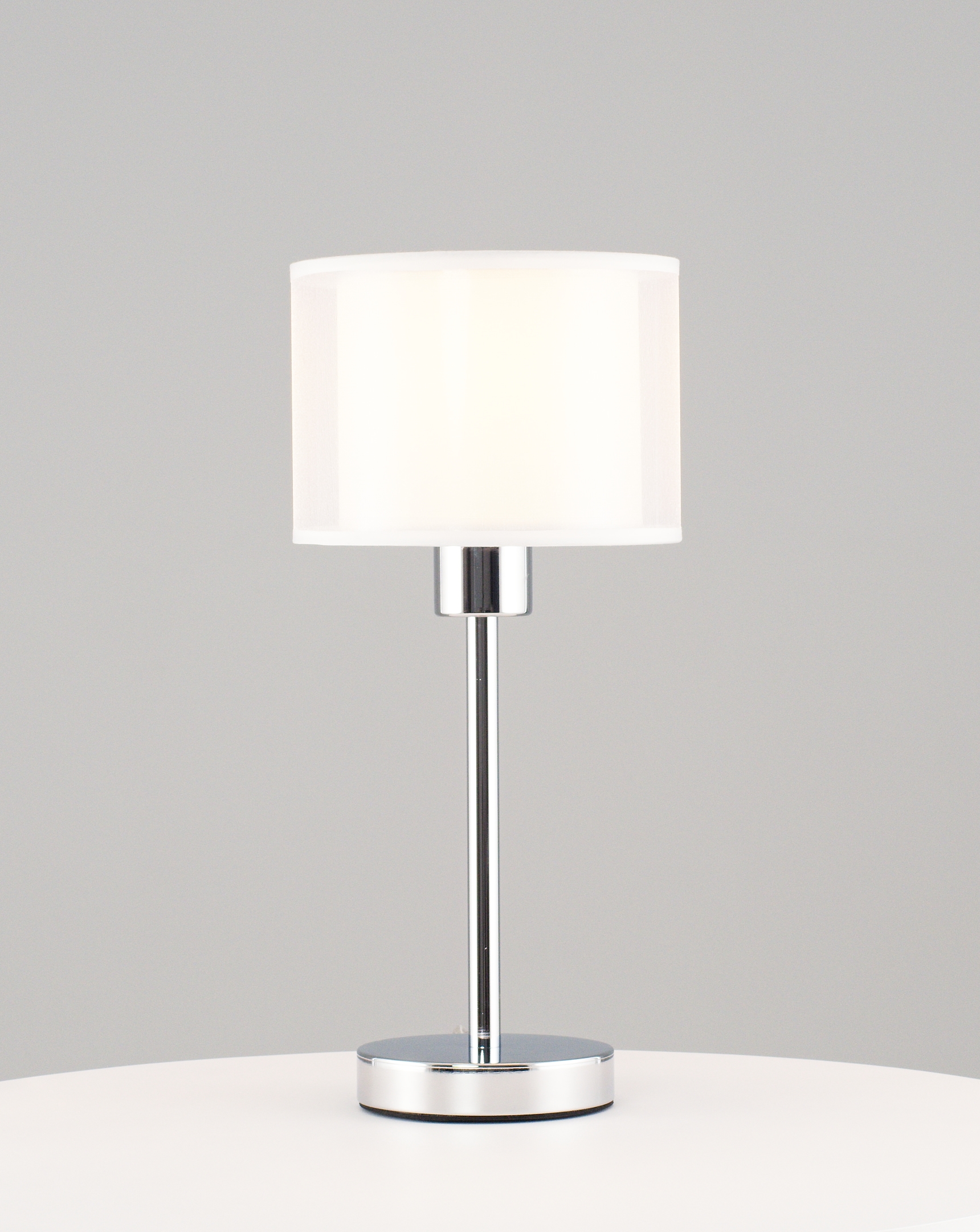 Декоративная настольная лампа Moderli MASSA V10497-1T, цвет хром;белый УТ000035398 - фото 2