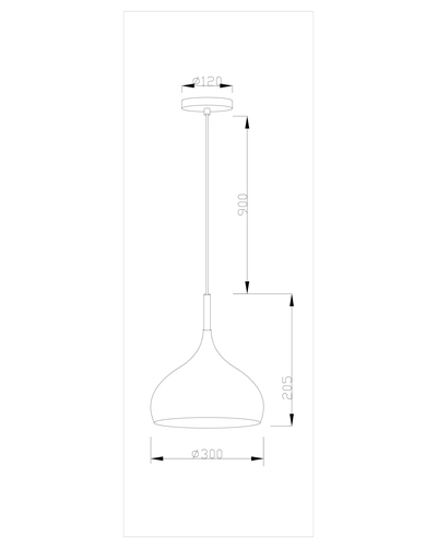 Подвесной светильник Moderli ELINE V1295-1P, цвет коричневый;голубой - фото 4