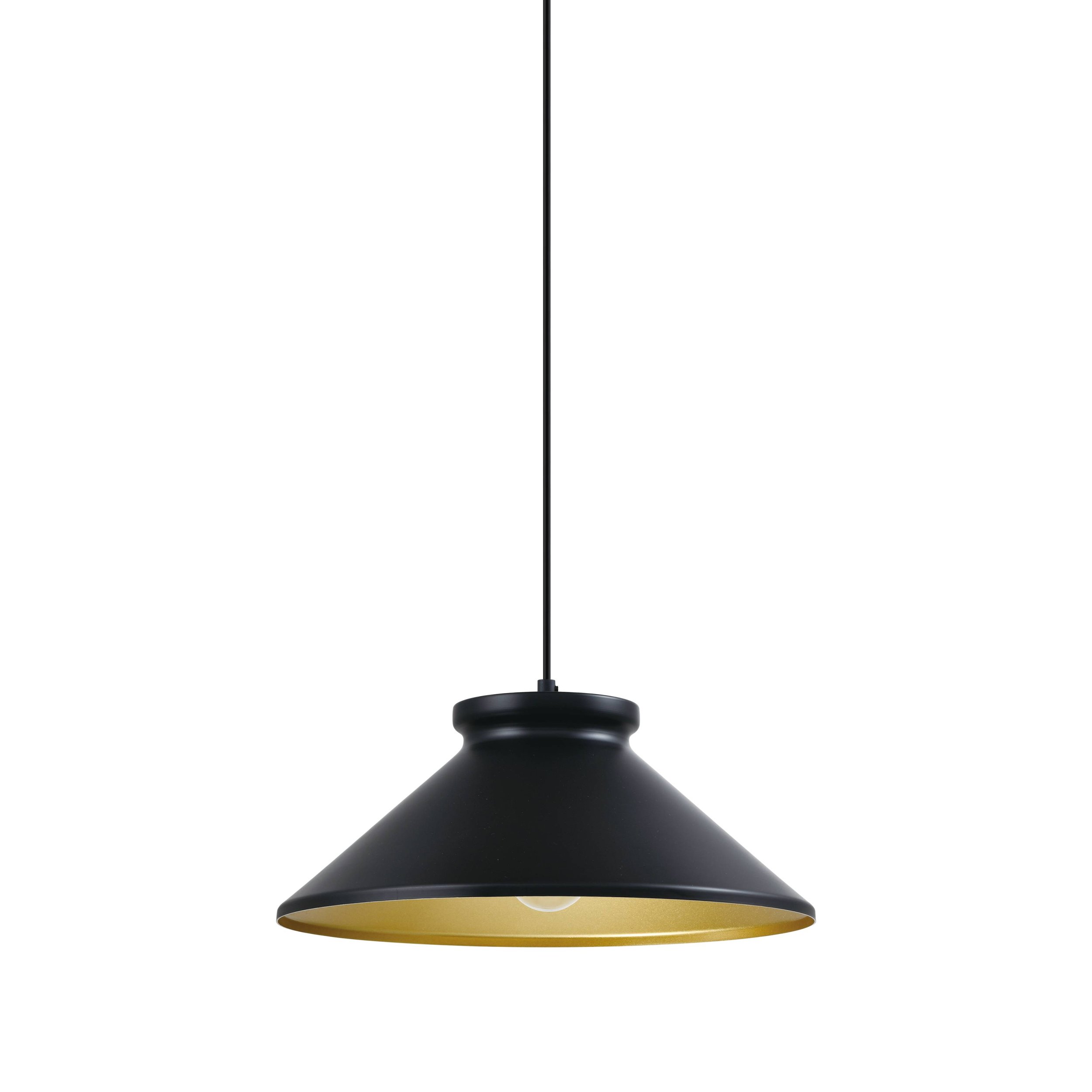 Подвесной светильник Moderli BRABBO V1430-1P, цвет черный;золотистый УТ000017086 - фото 1