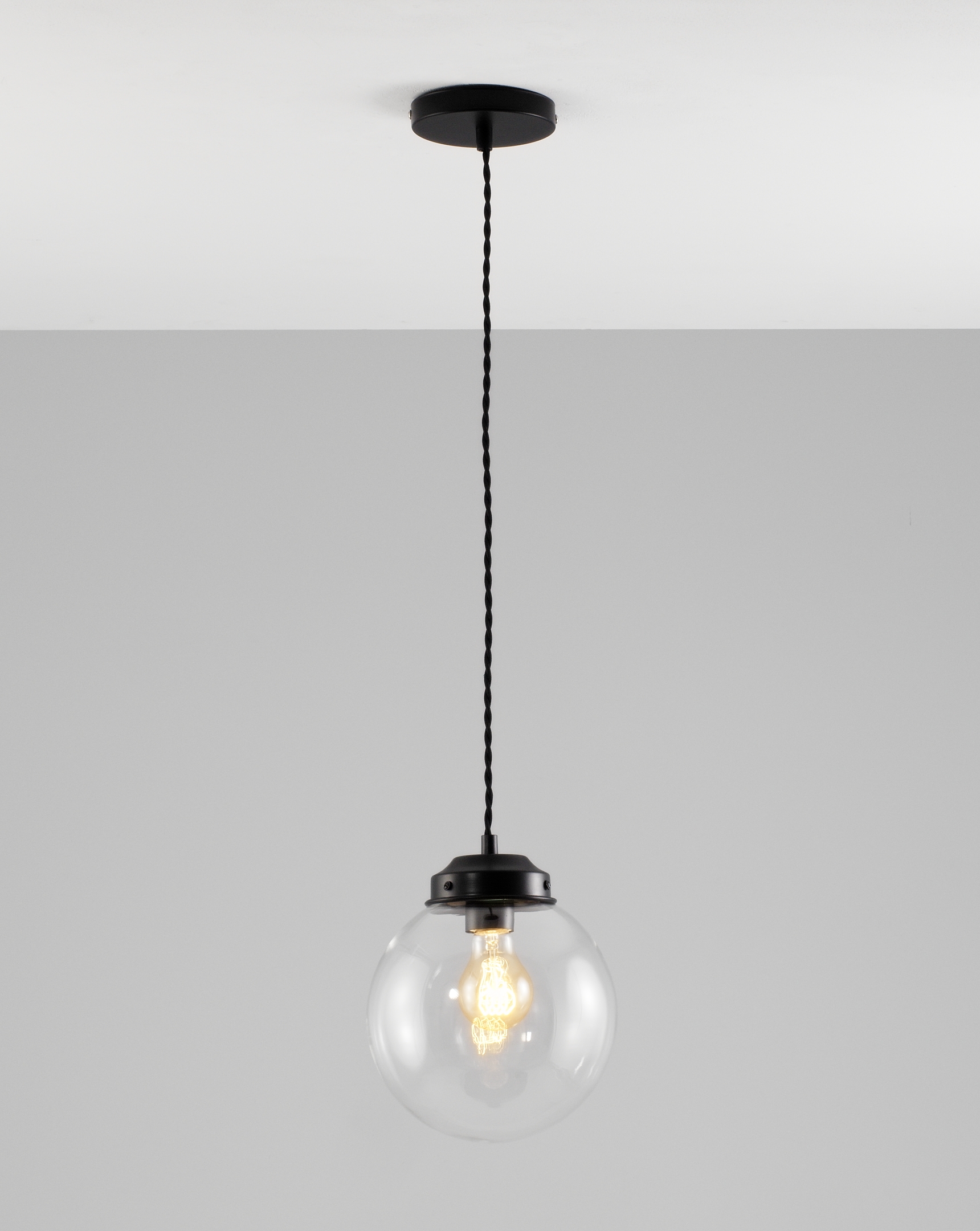 Подвесной светильник Moderli GRAPHIC V1670-1P, цвет прозрачный УТ000017117 - фото 1