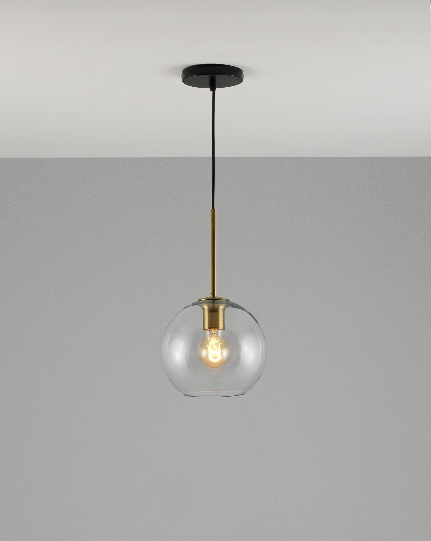 Подвесной светильник Moderli SUMATRA V2111-P, цвет коричневый;прозрачный УТ000017220 - фото 1