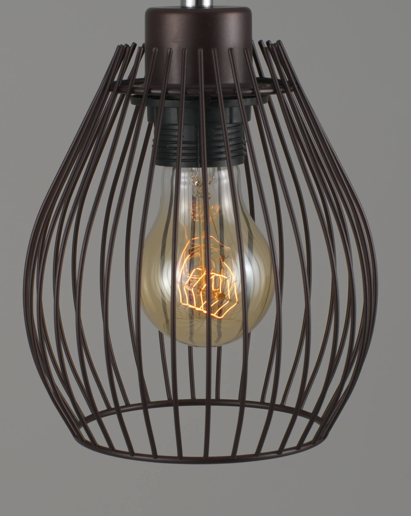 Подвесной светильник Moderli DIEGO V2790-1P, цвет коричневый УТ000023954 - фото 4