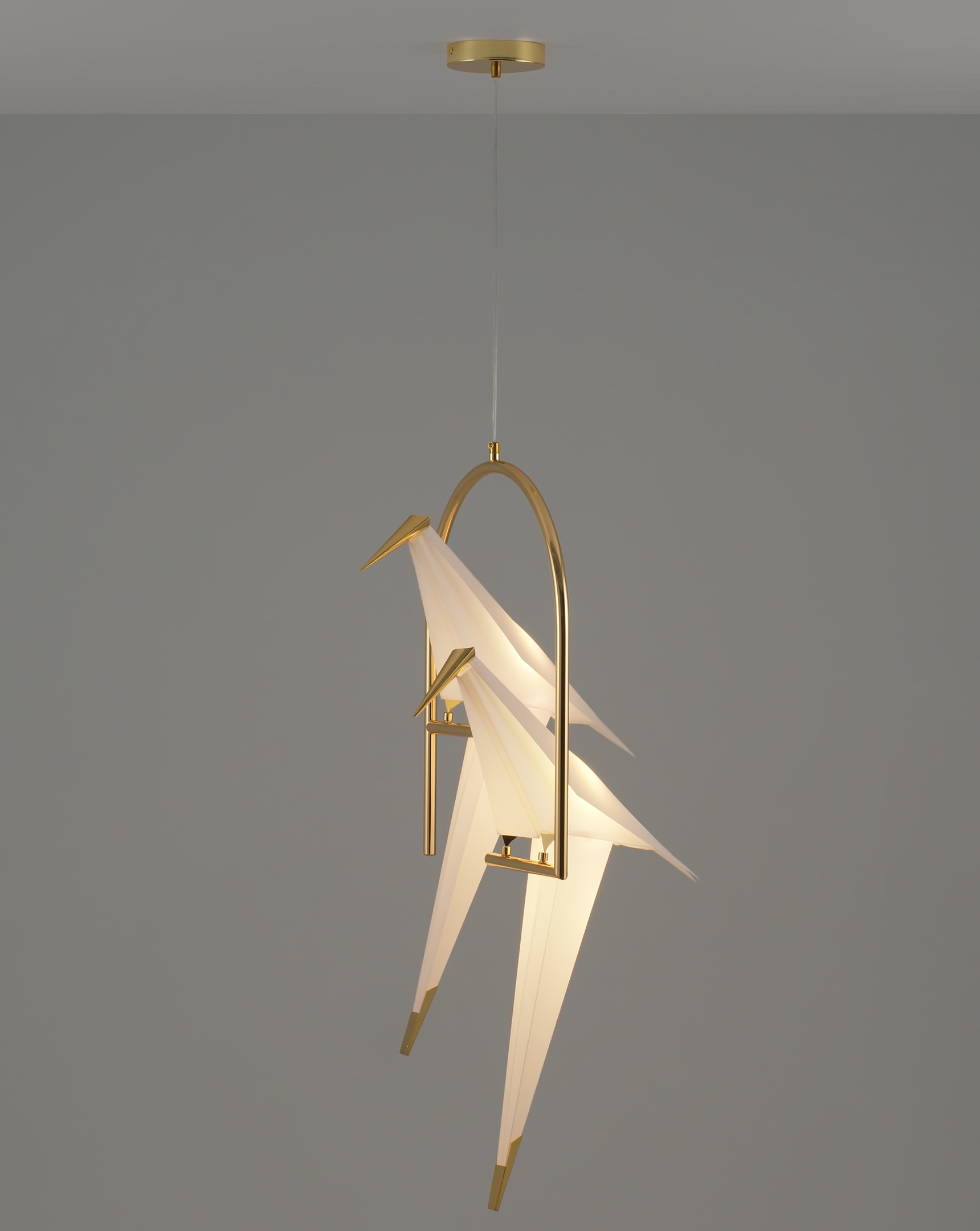 Подвесной светильник Moderli BIRDS V3071-2PL, цвет белый УТ000024011 - фото 1
