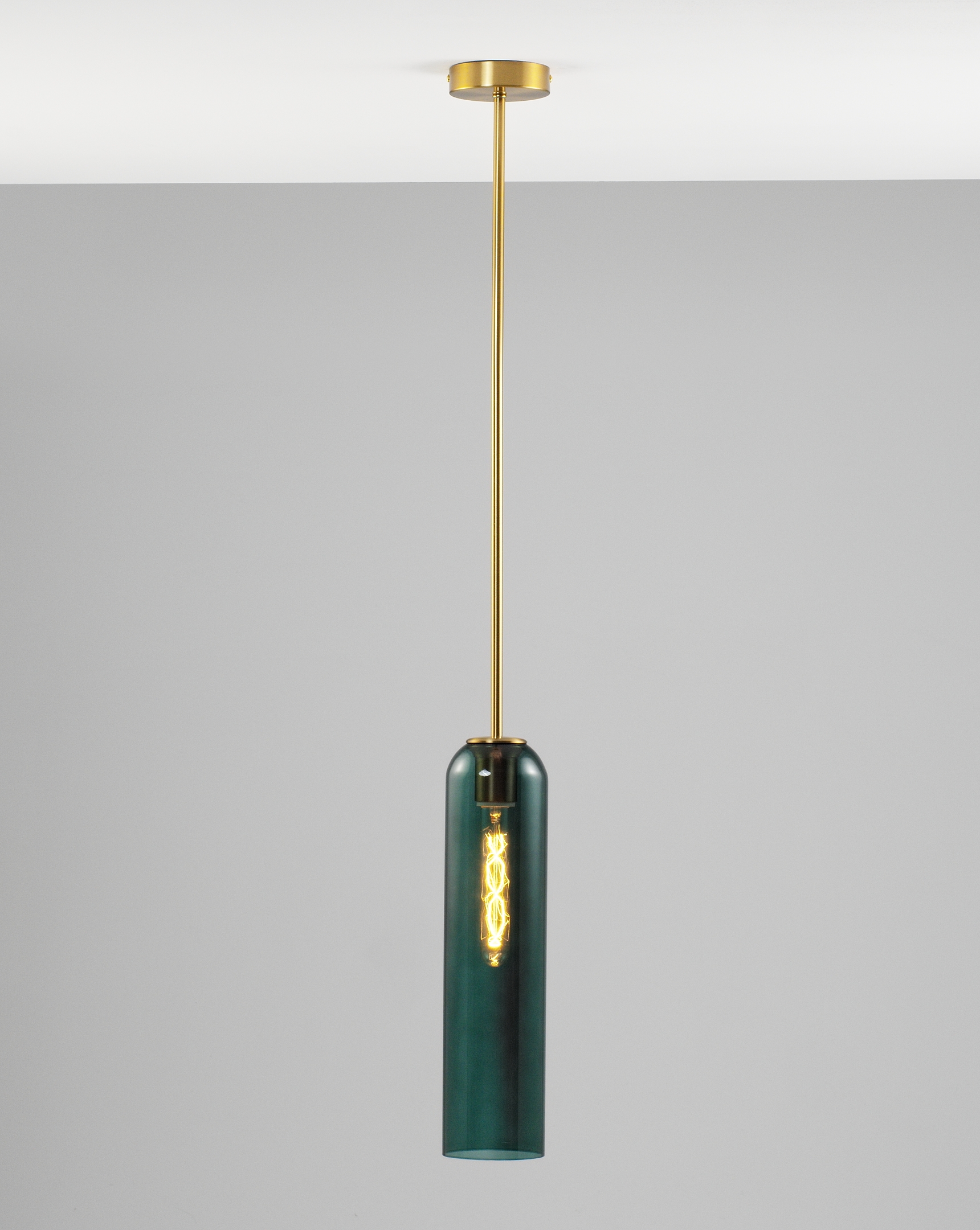 Подвесной светильник Moderli ROSBERG V10420-1P, цвет зеленый УТ000034947 - фото 1
