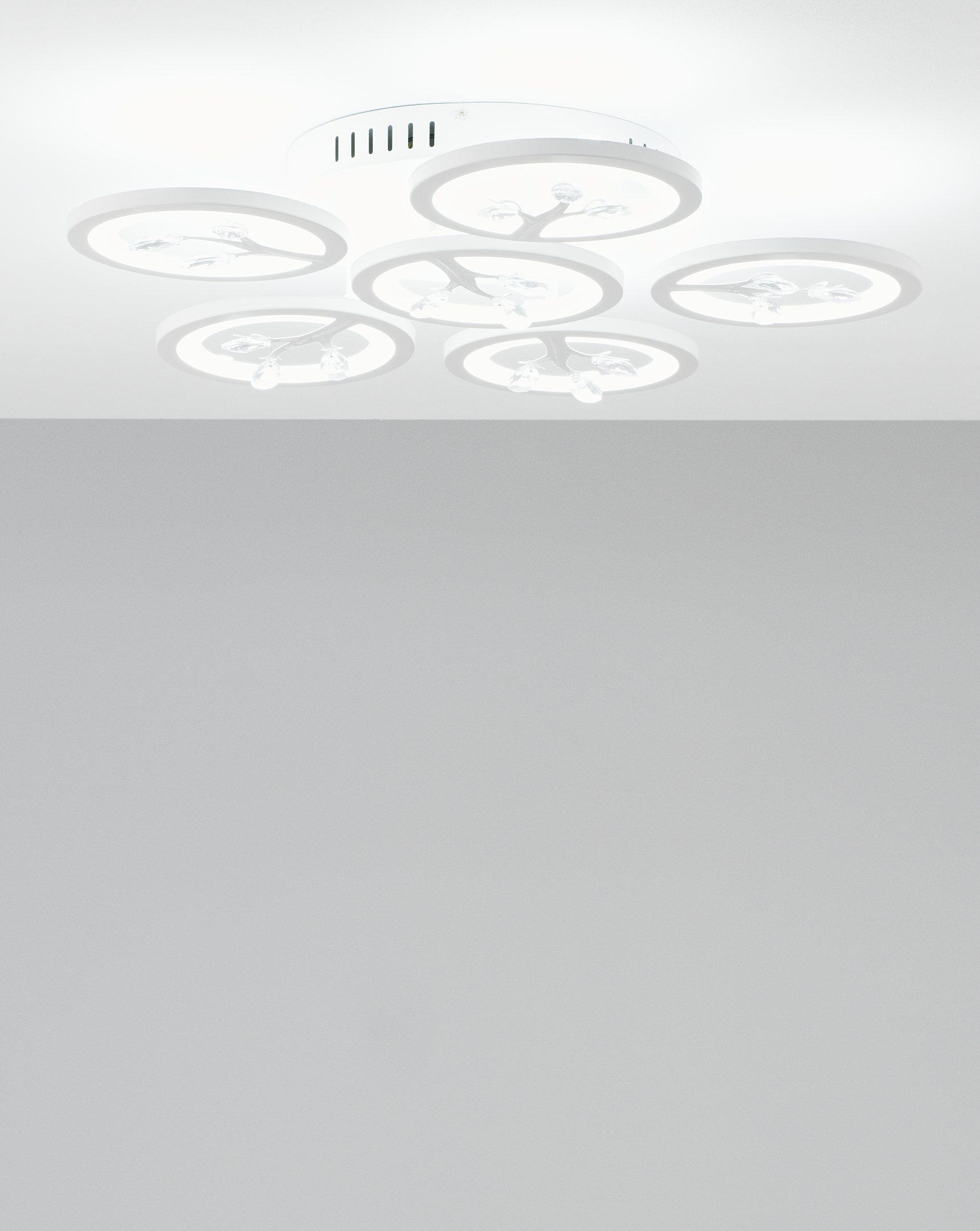 Потолочная люстра Moderli RONDI V2860-CL, цвет белый;прозрачный УТ000021635 - фото 2