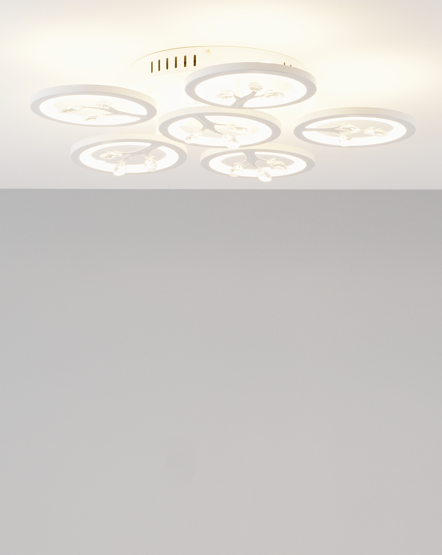 Потолочная люстра Moderli RONDI V2860-CL, цвет белый;прозрачный УТ000021635 - фото 3