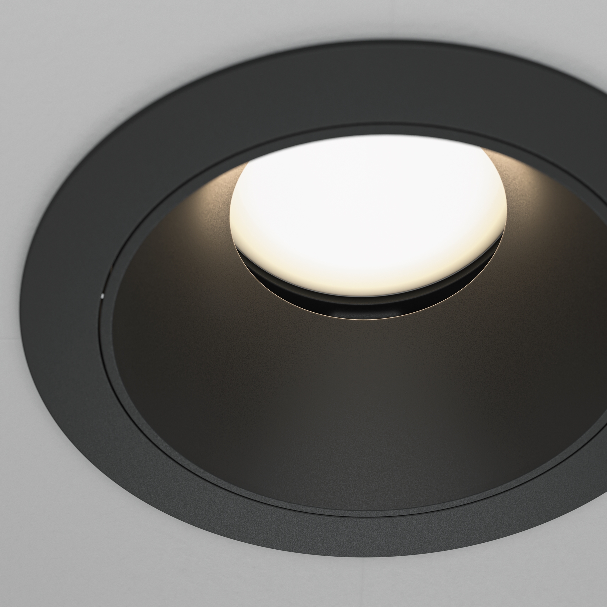 Встраиваемый светильник Maytoni SHARE DL051-U-1B, цвет черный - фото 2