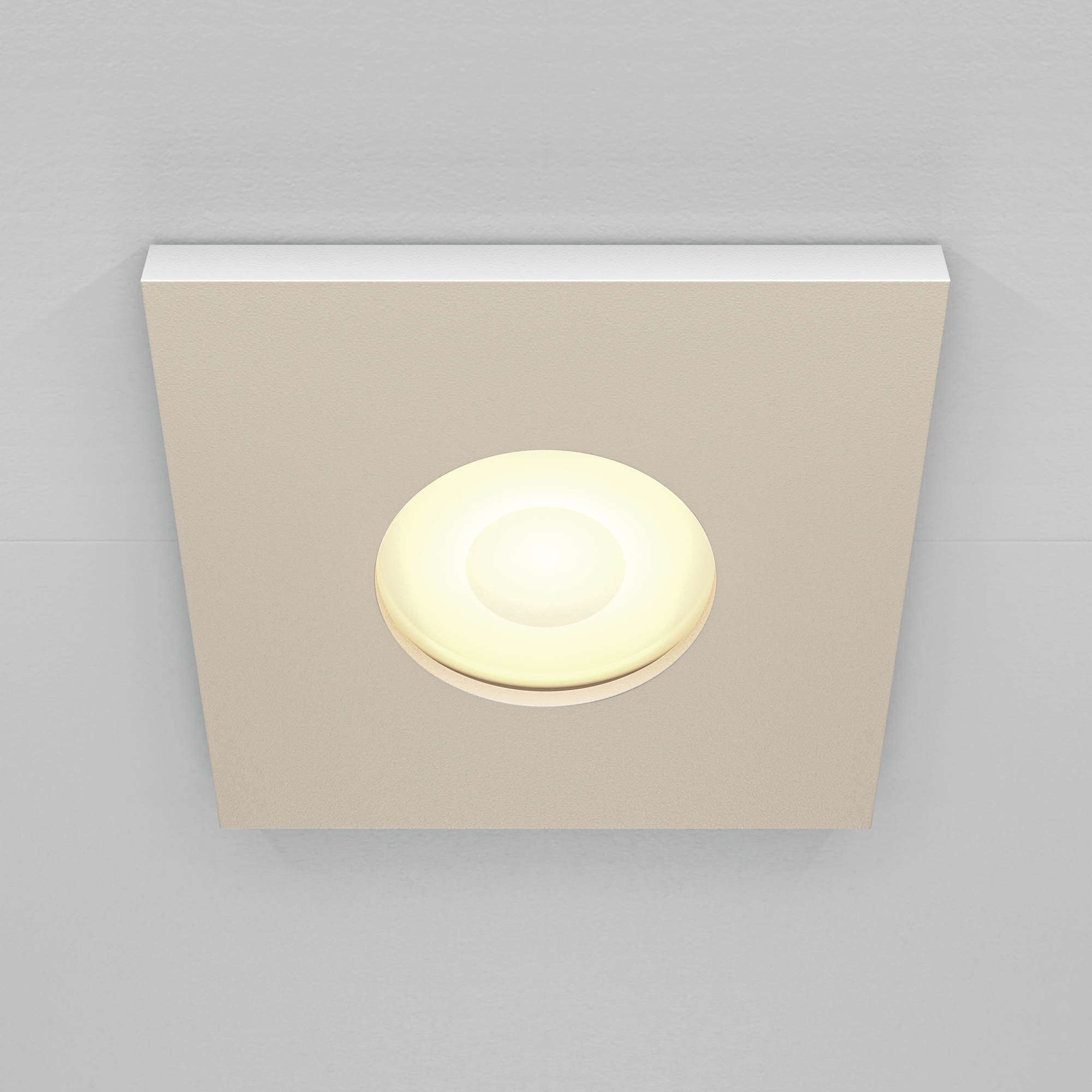 Точечный встраиваемый светильник Maytoni STARK DL083-01-GU10-SQ-W, цвет белый - фото 3