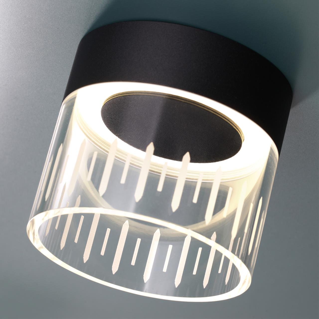 Точечный накладной светильник Novotech AURA 359002, цвет черный - фото 3