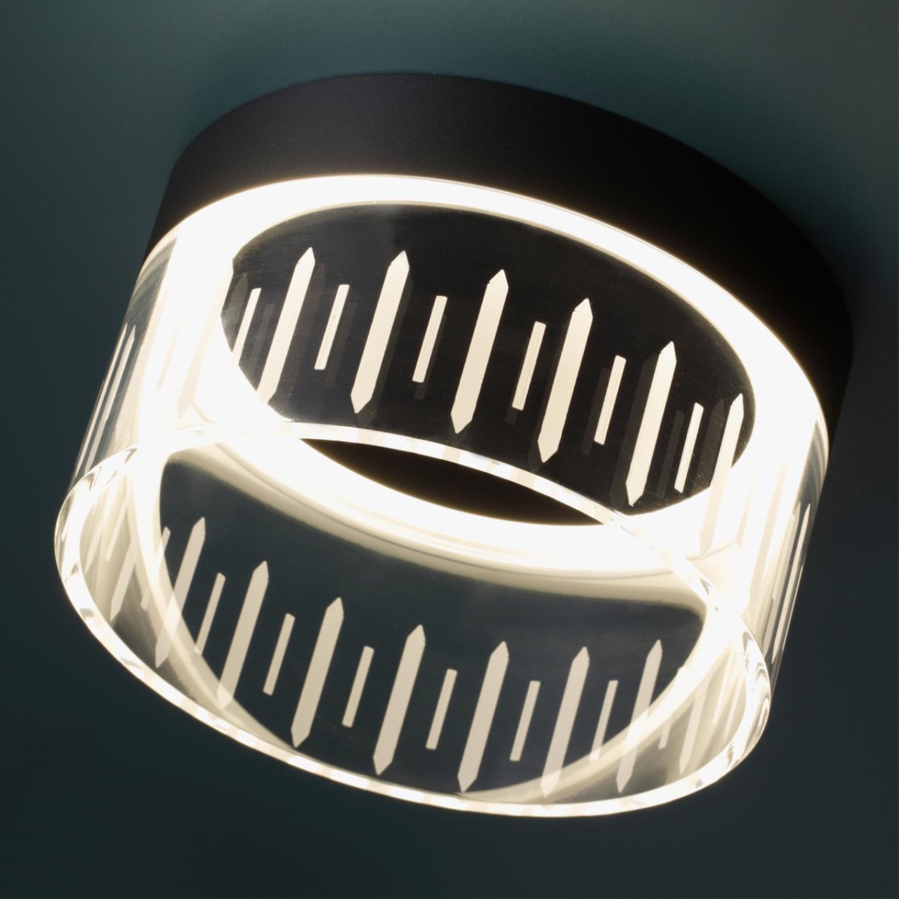 Точечный накладной светильник Novotech AURA 359004, цвет черный - фото 3