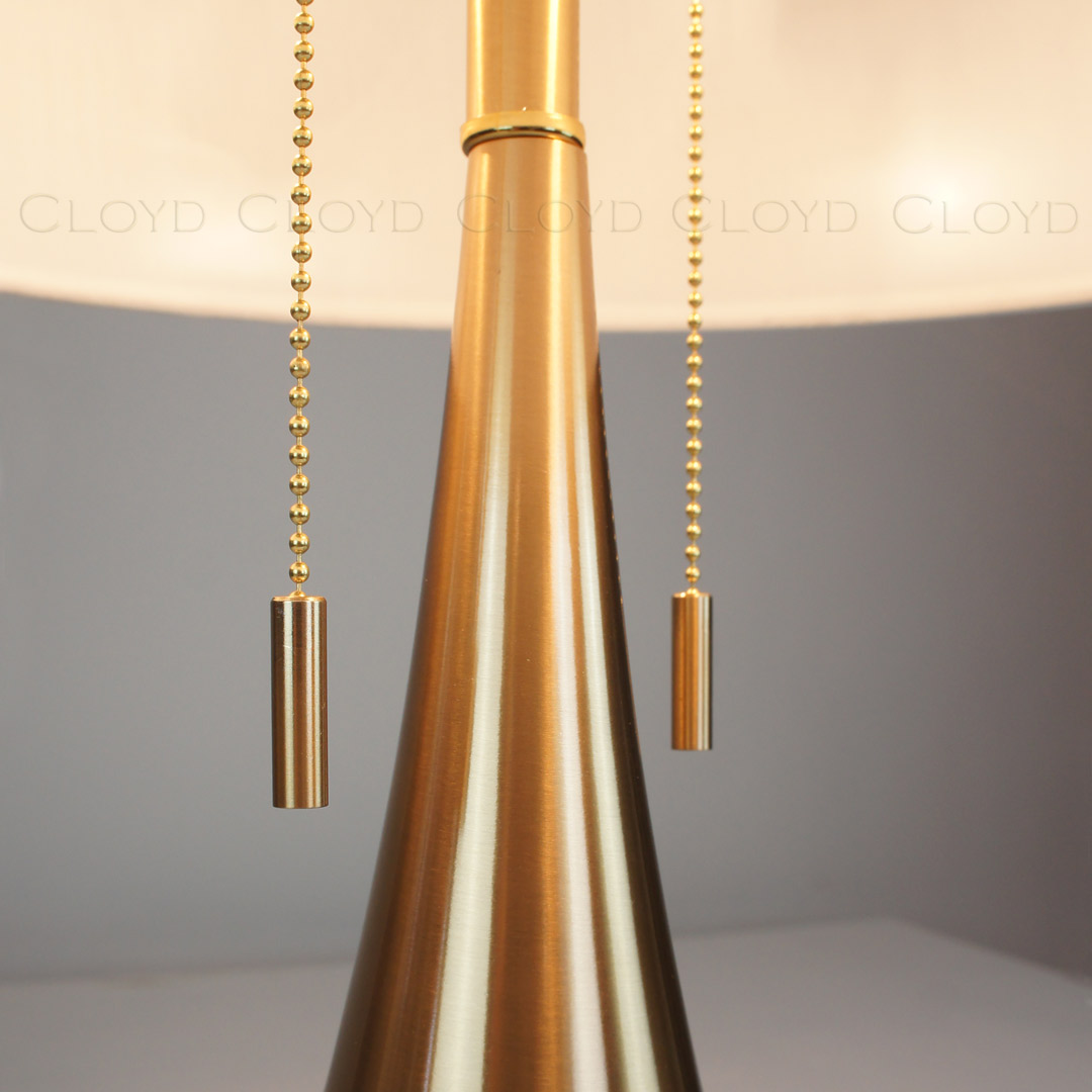 Декоративная настольная лампа Cloyd KOJO 30090, цвет латунь - фото 2