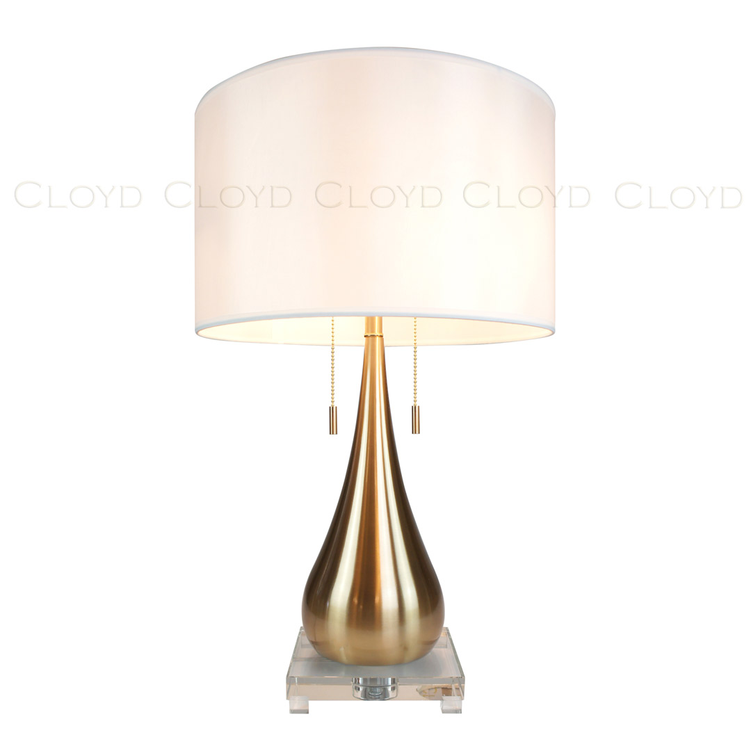 Декоративная настольная лампа Cloyd KOJO 30090, цвет латунь - фото 1