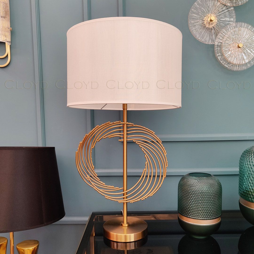 Декоративная настольная лампа Cloyd MONISTA 30087, цвет латунь - фото 2
