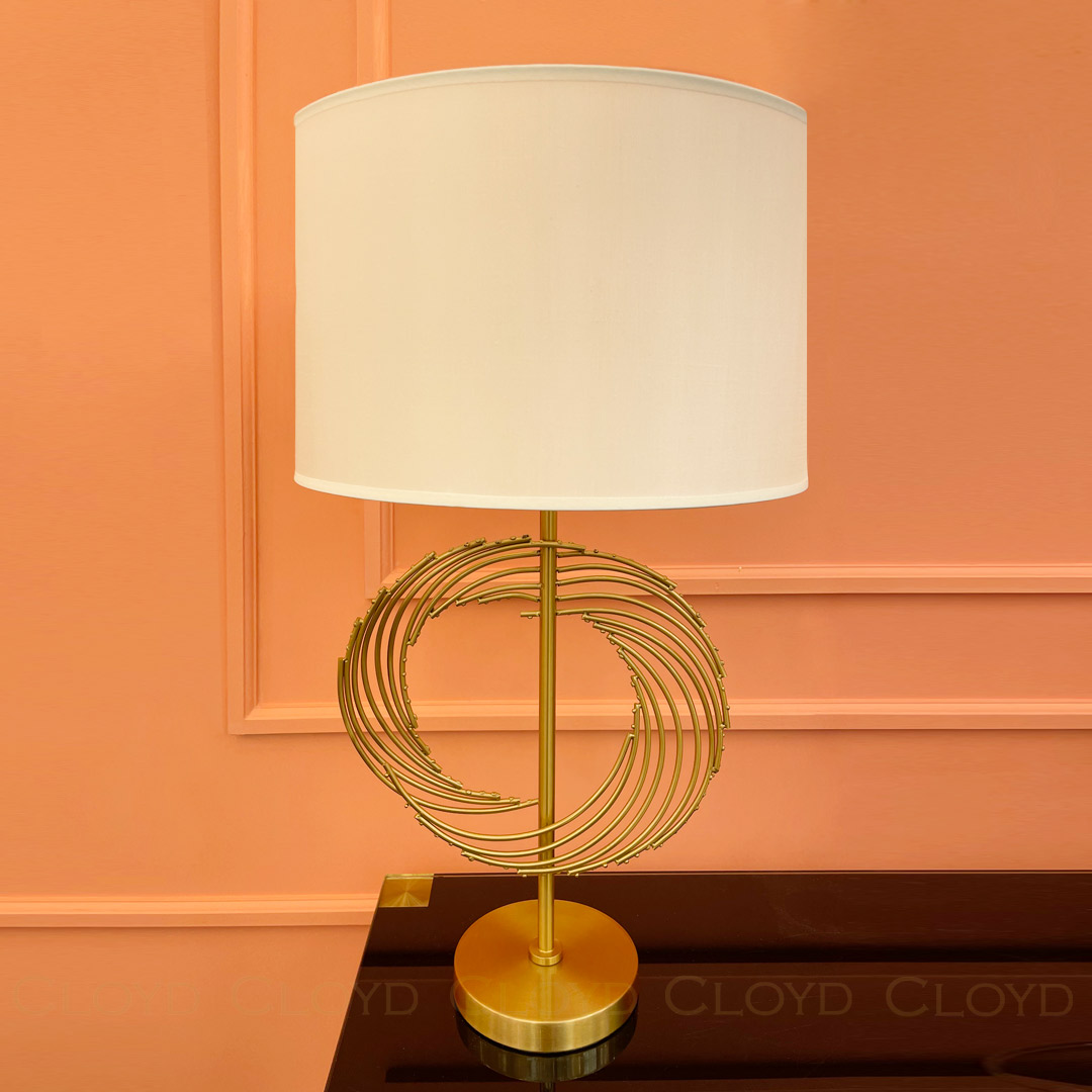 Декоративная настольная лампа Cloyd MONISTA 30087, цвет латунь - фото 1